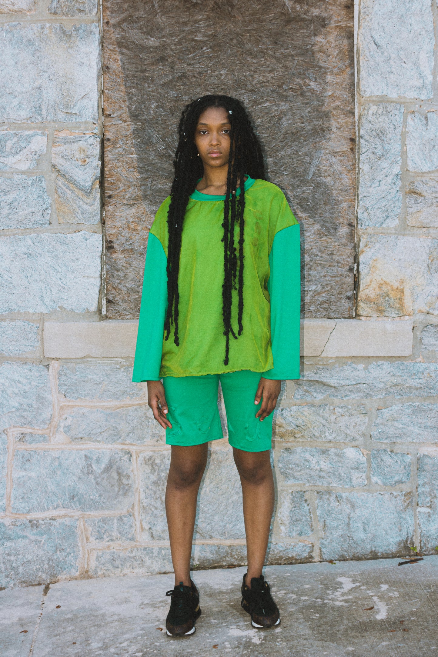 Beau Chaos Unisex “Beau Chaos” logo loose long sleeve