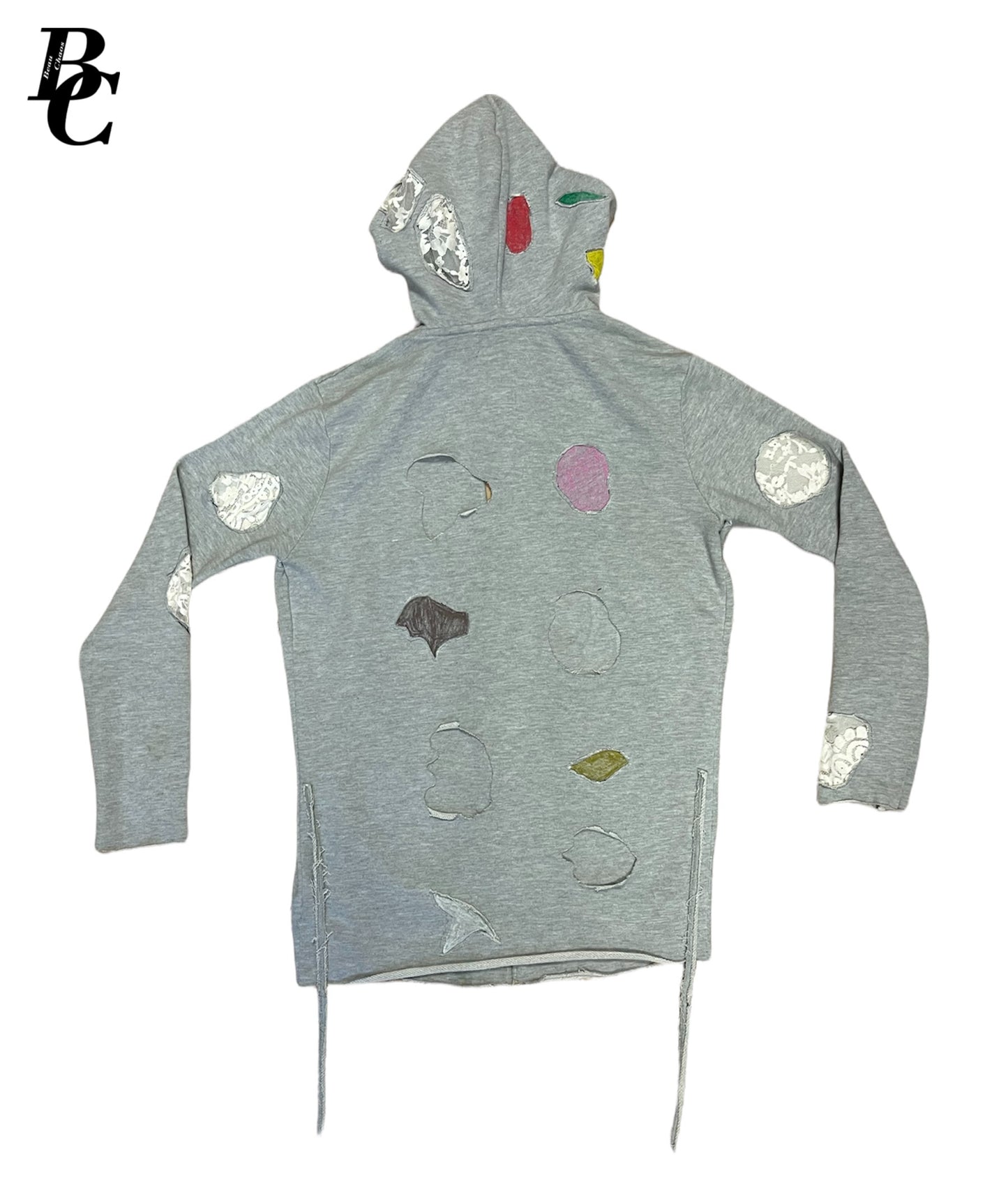 Beau Chaos Men’s “Beautiful Chaos & Art Will Survive, Artist Won't” Logo Cardigan