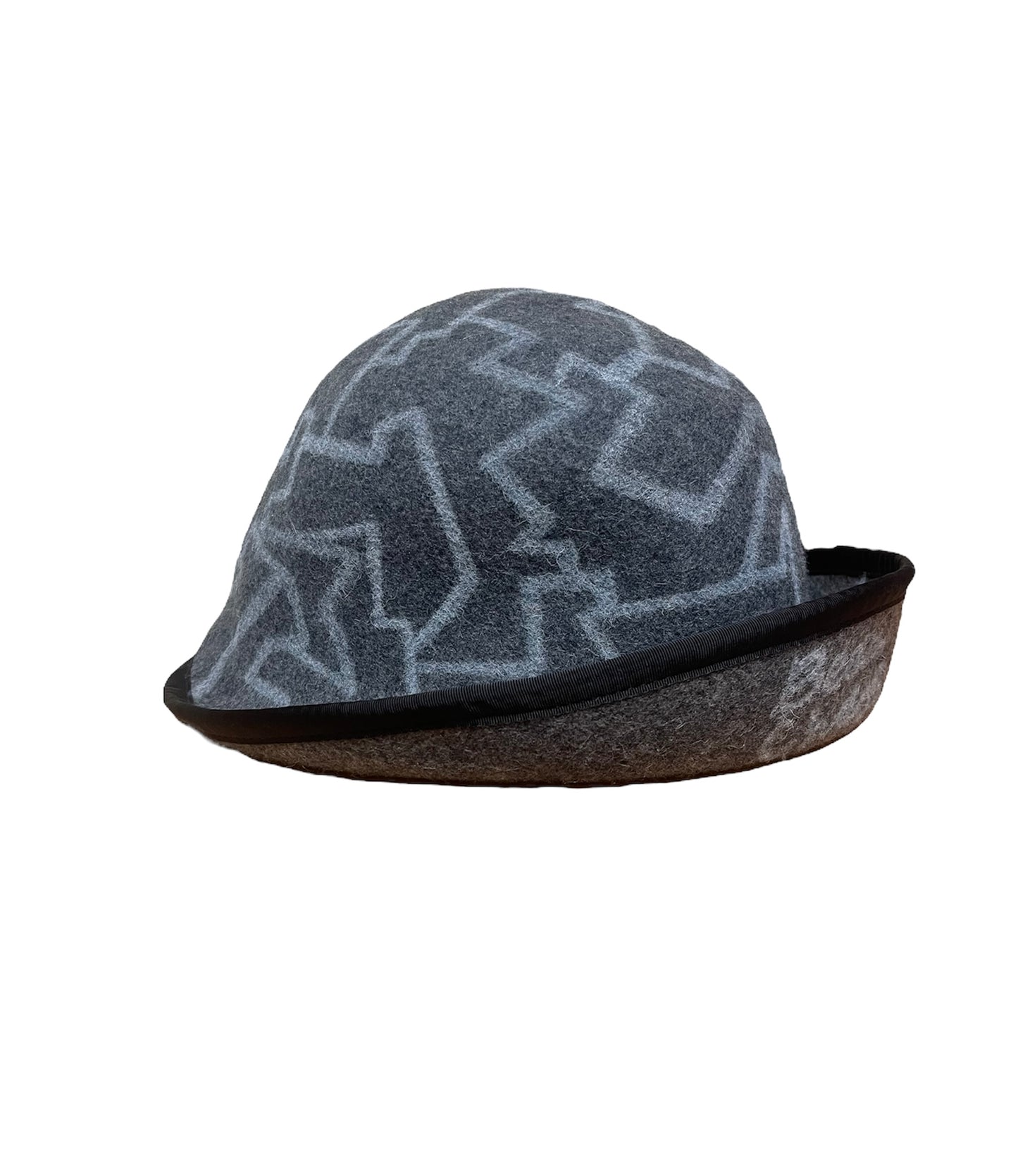 Beau Chaos Men’s “Line Pattern” Logo Boat Hat