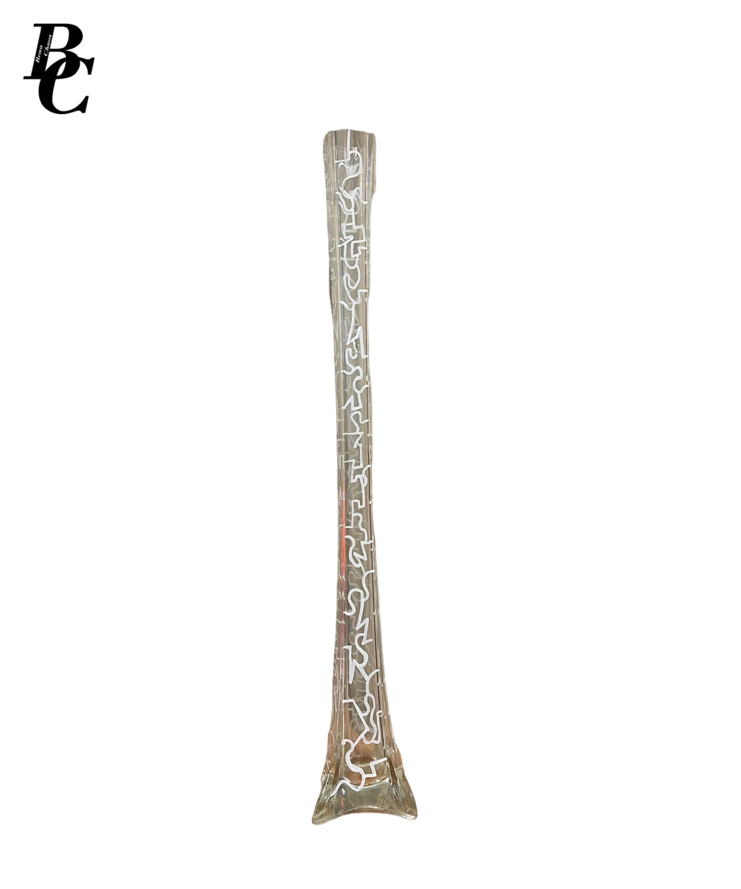 Beau Chaos “Chaos Pattern” Logo Flower Vase