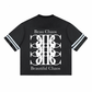 Beau Chaos Unisex "BC Perspective & BC Stack" Logo Taped Mesh T-Shirt