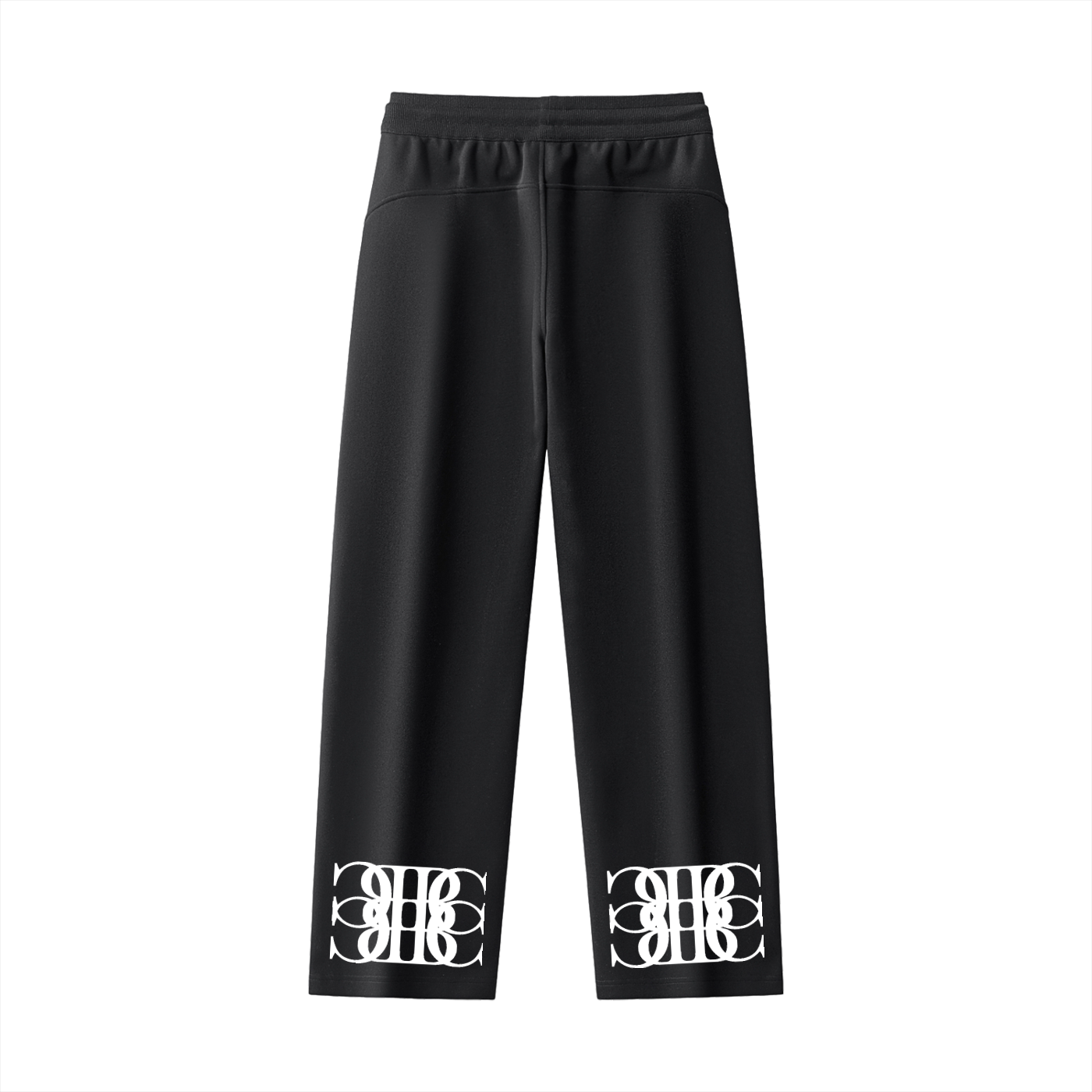Beau Chaos Women's "Name & BC Mirror" Logo Drawstring Straight-Leg Sweatpants