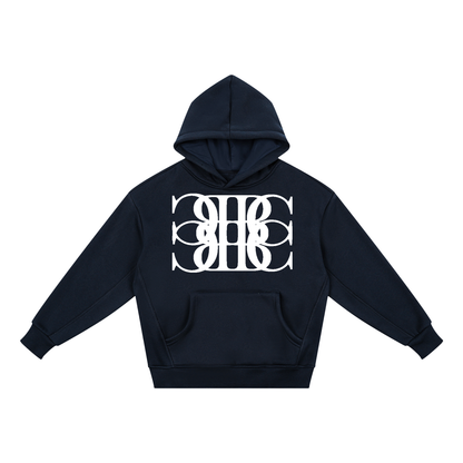 Beau Chaos Kids' "BC Mirror & Name" Logo Hoodie