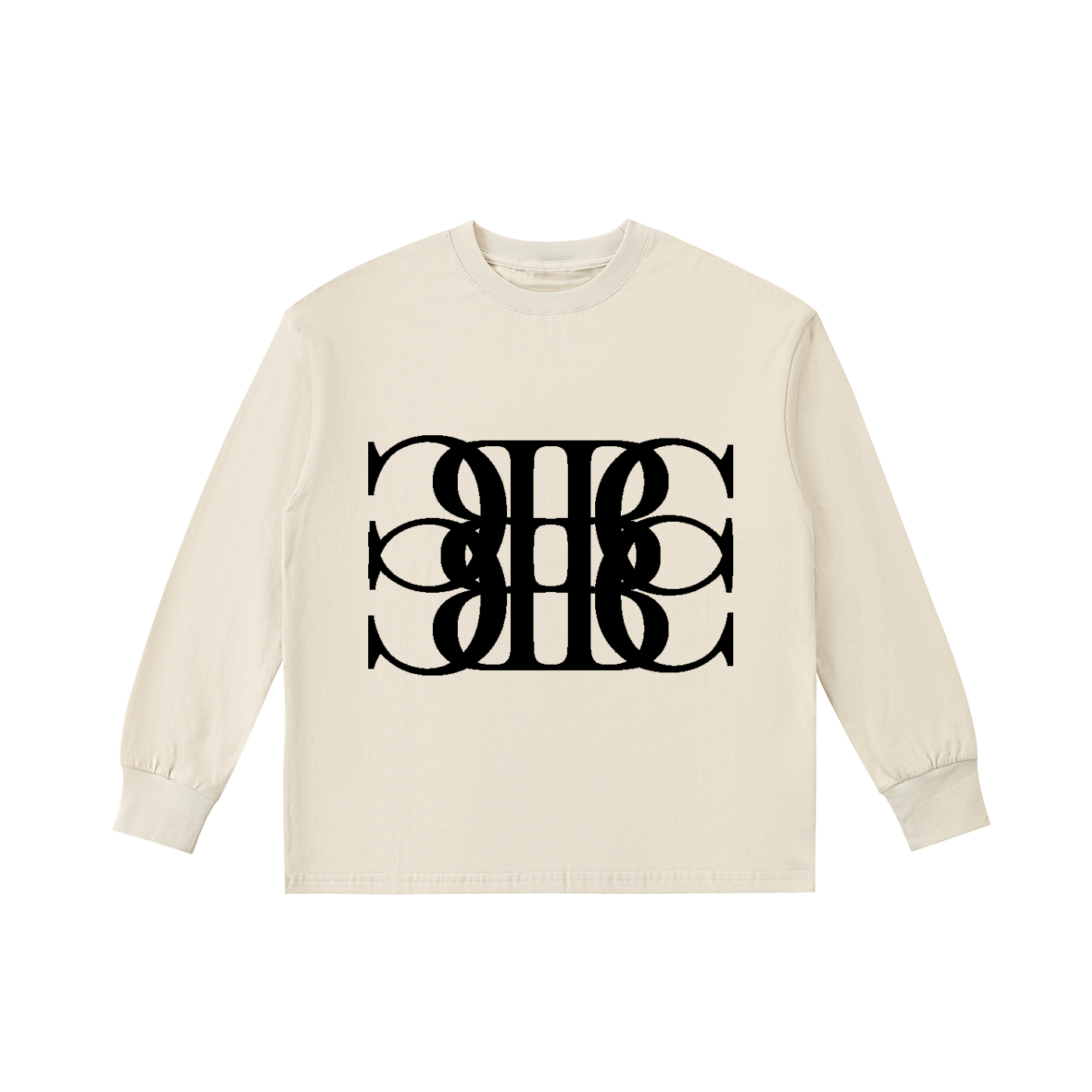 Beau Chaos Kids' "BC Mirror & BC Stack" Logo Quick-Dry Long-Sleeve Tee