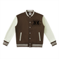 Beau Chaos Unisex "Name & Face Phase 2" Logo Two-Tone Varsity Jacket