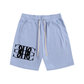 Beau Chaos Unisex "BC Mirror & Wide Stretch" Logo Shorts