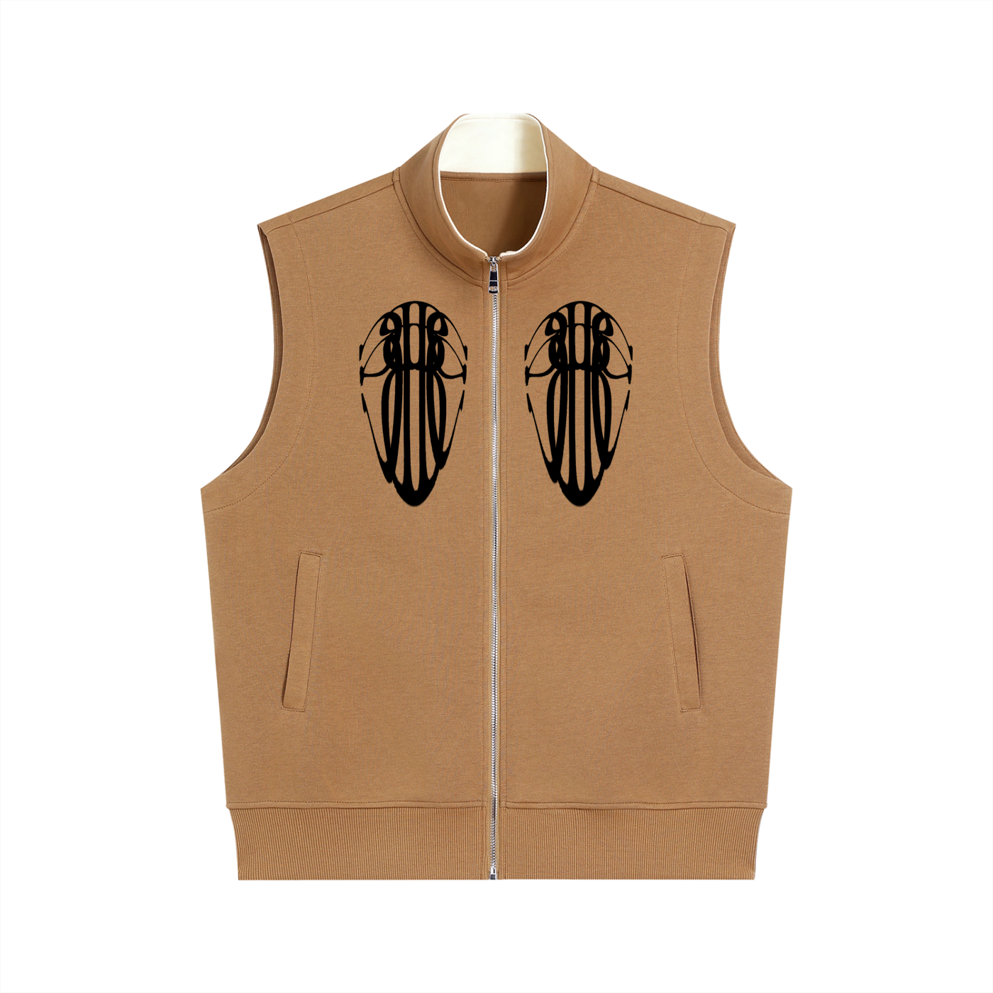 Beau Chaos Unisex "Tall Stretch & BC Stack" Logo Heavyweight Vest