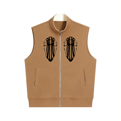 Beau Chaos Unisex "Tall Stretch & BC Stack" Logo Heavyweight Vest