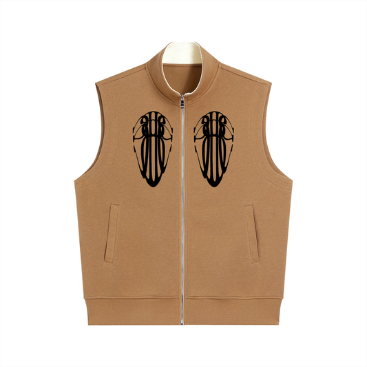 Beau Chaos Unisex "Tall Stretch & BC Stack" Logo Heavyweight Vest