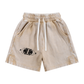 Beau Chaos Kids' "Tall & Wide Stretch" Logo Snow Washed Shorts