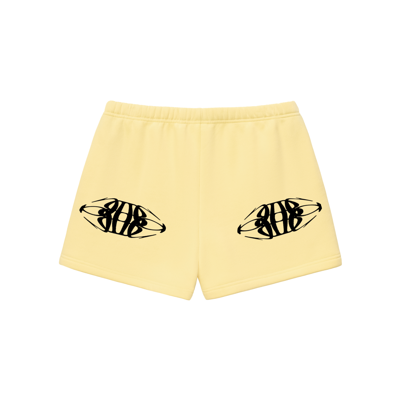 Beau Chaos Women's "Name & Wide Stretch" Logo Drawstring Sweatshorts