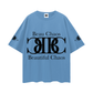 Beau Chaos Unisex "Name, Wide Stretch & BC Perspective" Logo Streetwear Loose Drop Shoulder T-Shirt