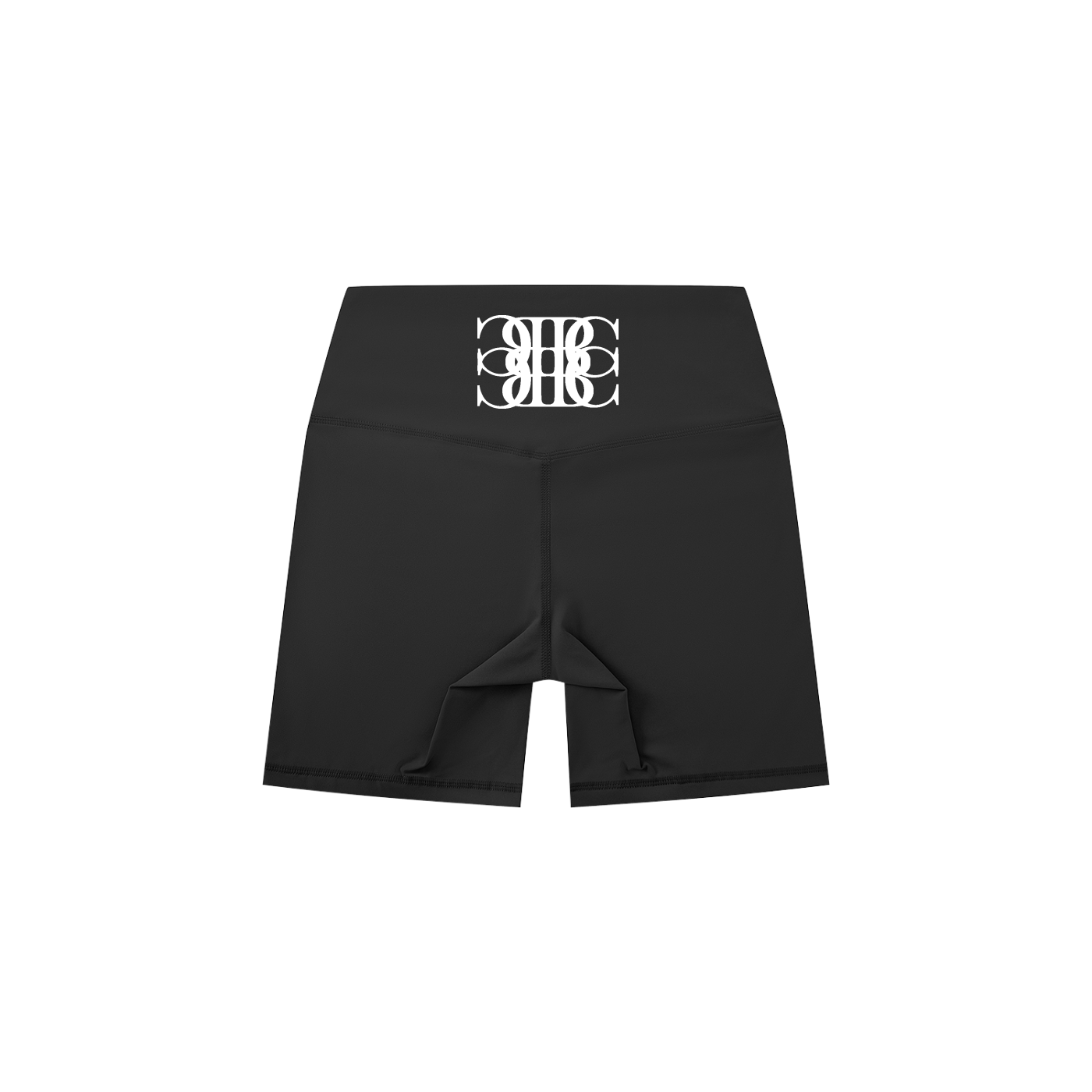 Beau Chaos Women's "BC Mirror" Logo High-Waisted Biker Shorts
