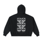 Beau Chaos Men's "BC Stack, Face Phase 2 & 3" Logo Full-Zip Boxy Hoodie