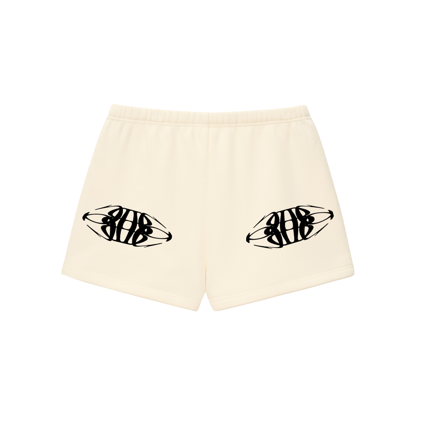 Beau Chaos Women's "Name & Wide Stretch" Logo Drawstring Sweatshorts