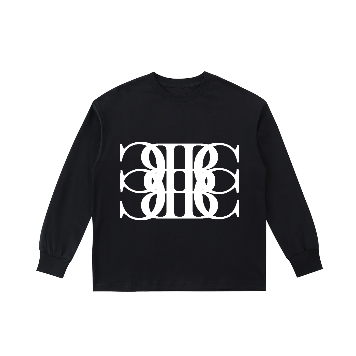 Beau Chaos Kids' "BC Mirror & BC Stack" Logo Quick-Dry Long-Sleeve Tee