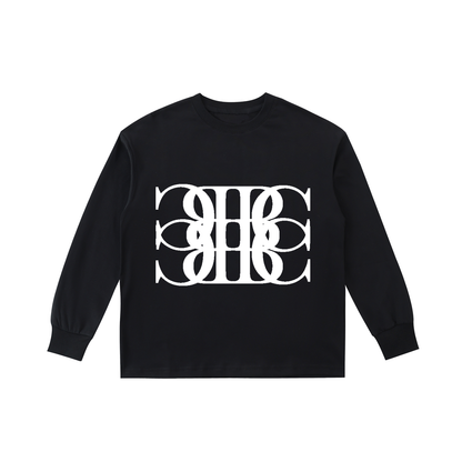 Beau Chaos Kids' "BC Mirror & BC Stack" Logo Quick-Dry Long-Sleeve Tee