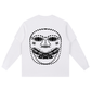 Beau Chaos Unisex "BC Mirror, Face Phase 2 & 3" Logo Layered Long Sleeve Oversized Tee