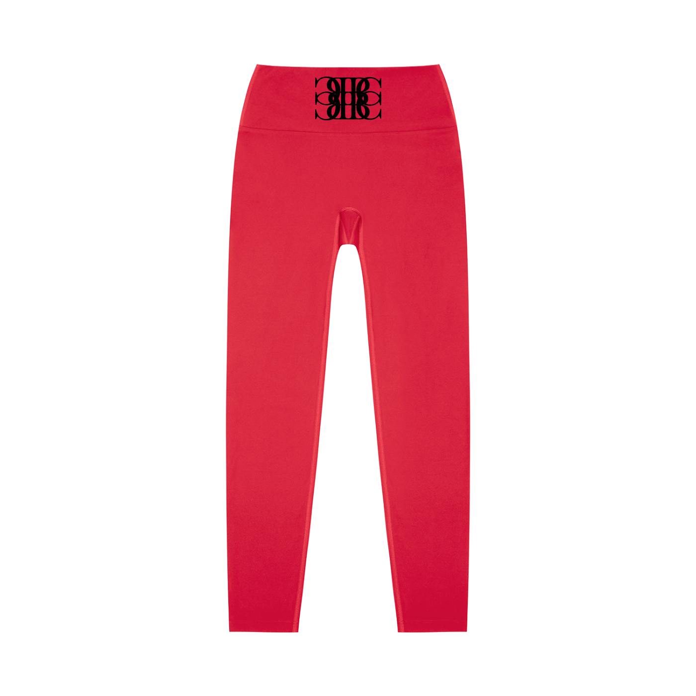 Beau Chaos Women's "BC Mirror" Logo High-Waisted Yoga Leggings