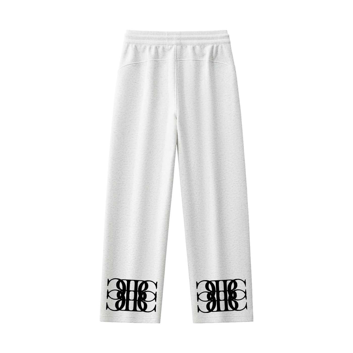 Beau Chaos Women's "BC Mirror & Name" Logo Drawstring Straight-Leg Sweatpants
