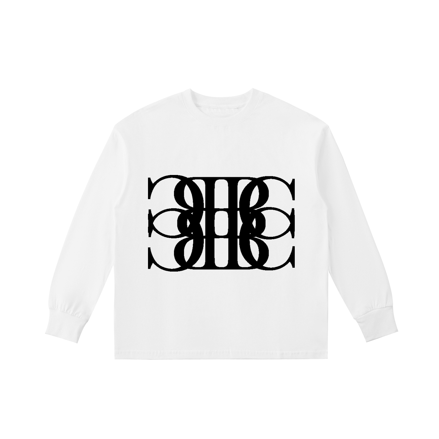 Beau Chaos Kids' "BC Mirror & BC Stack" Logo Quick-Dry Long-Sleeve Tee