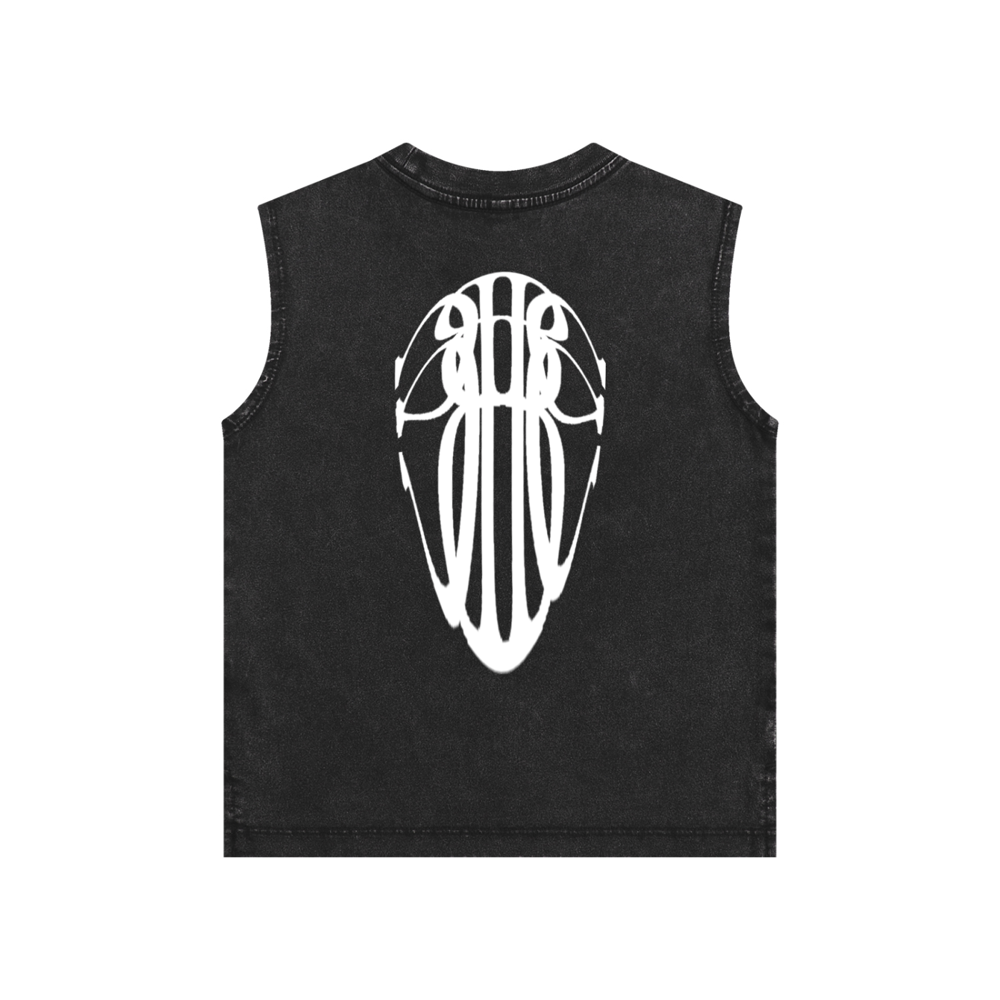 Beau Chaos Kids' "Tall & Wide Stretch" Logo Snow Washed Tank Top