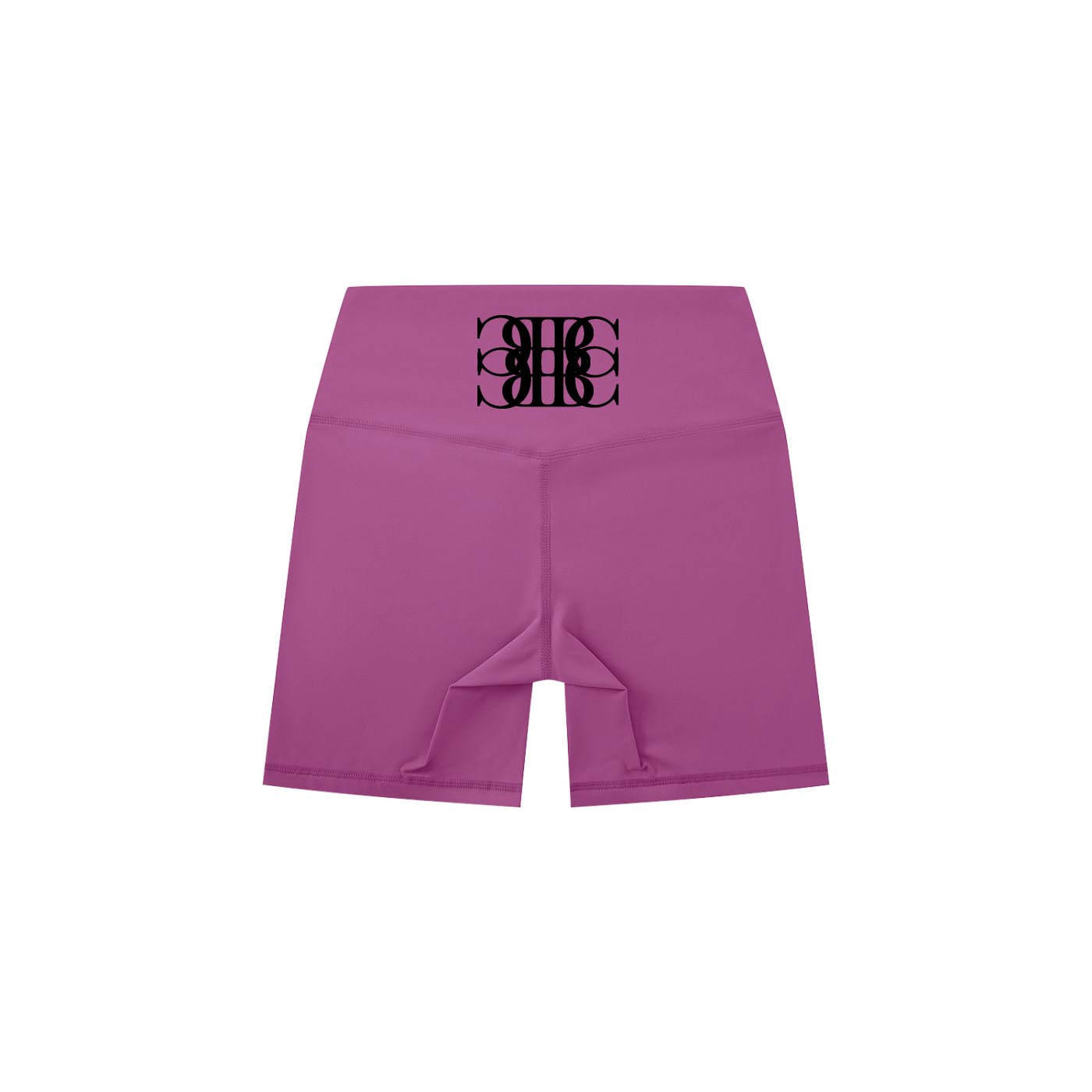Beau Chaos Women's "BC Mirror" Logo High-Waisted Biker Shorts