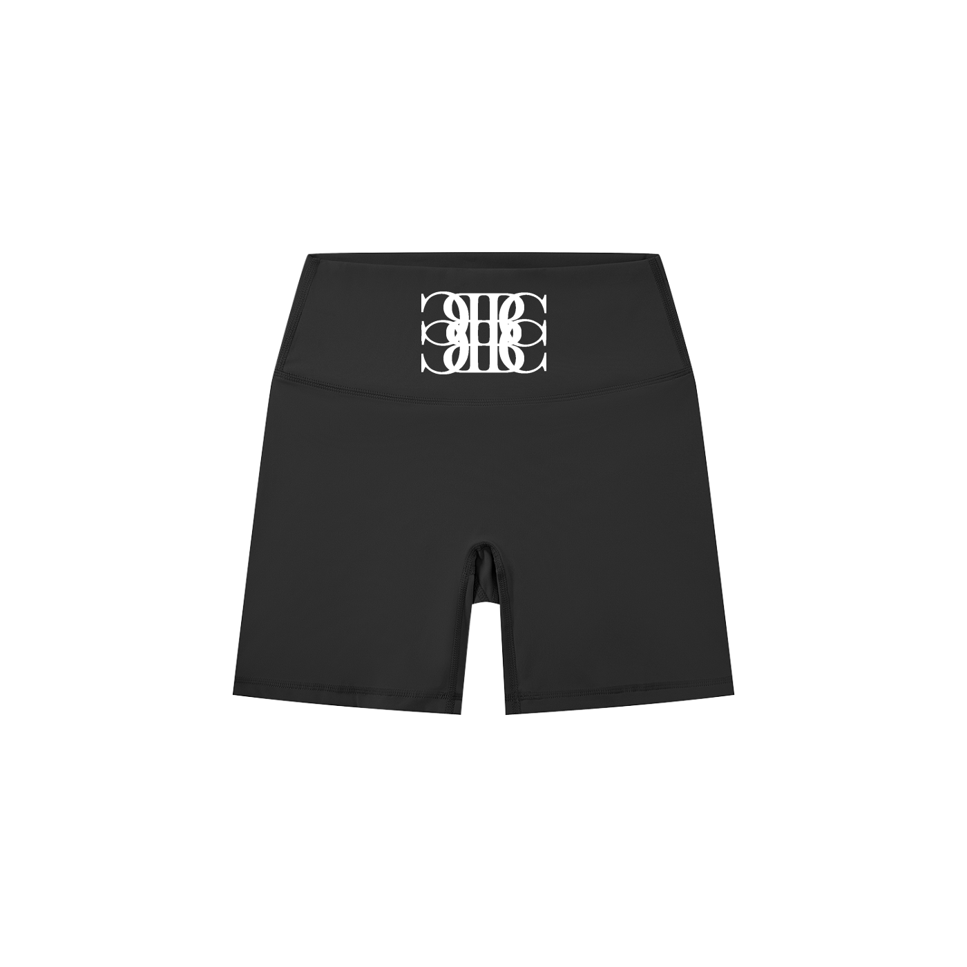 Beau Chaos Women's "BC Mirror" Logo High-Waisted Biker Shorts