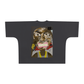 Beau Chaos Unisex "Might Not Give Up & BC Mirror" Logo Oversized One-Piece Boxy T-Shirt