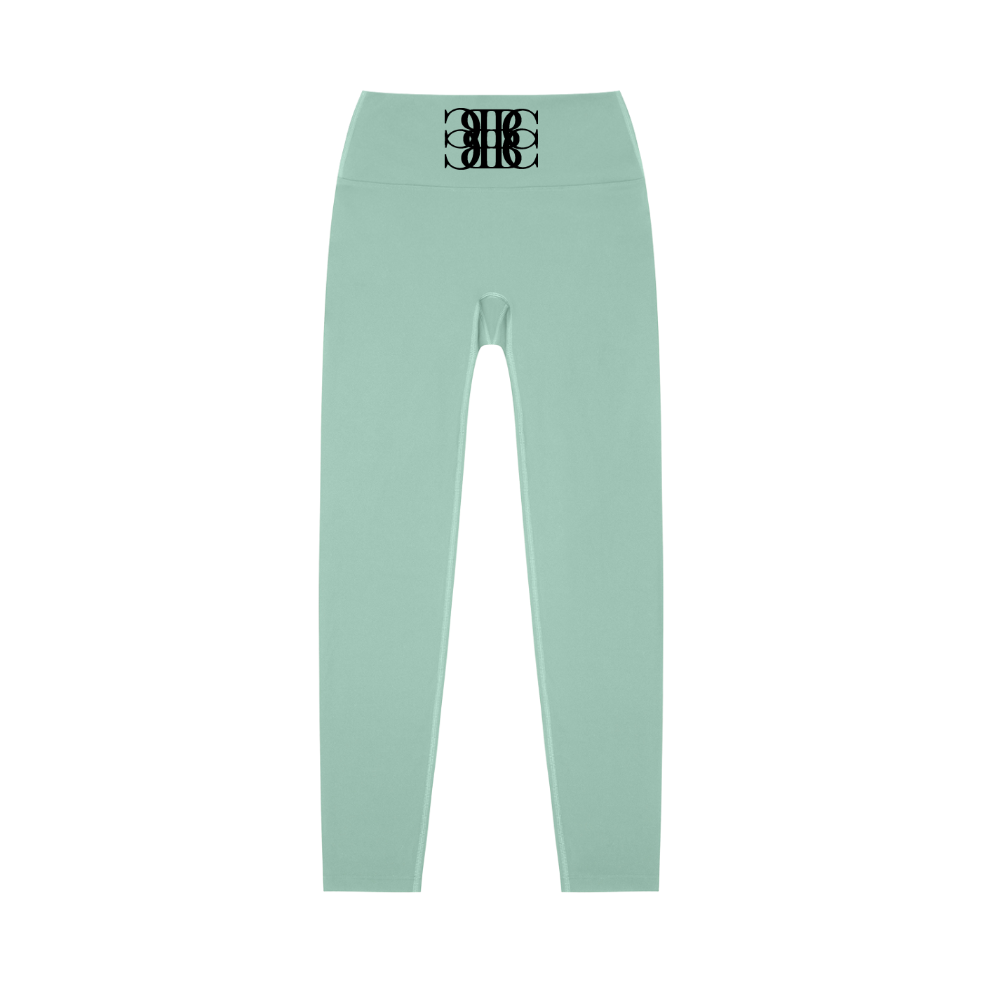 Beau Chaos Women's "BC Mirror" Logo High-Waisted Yoga Leggings