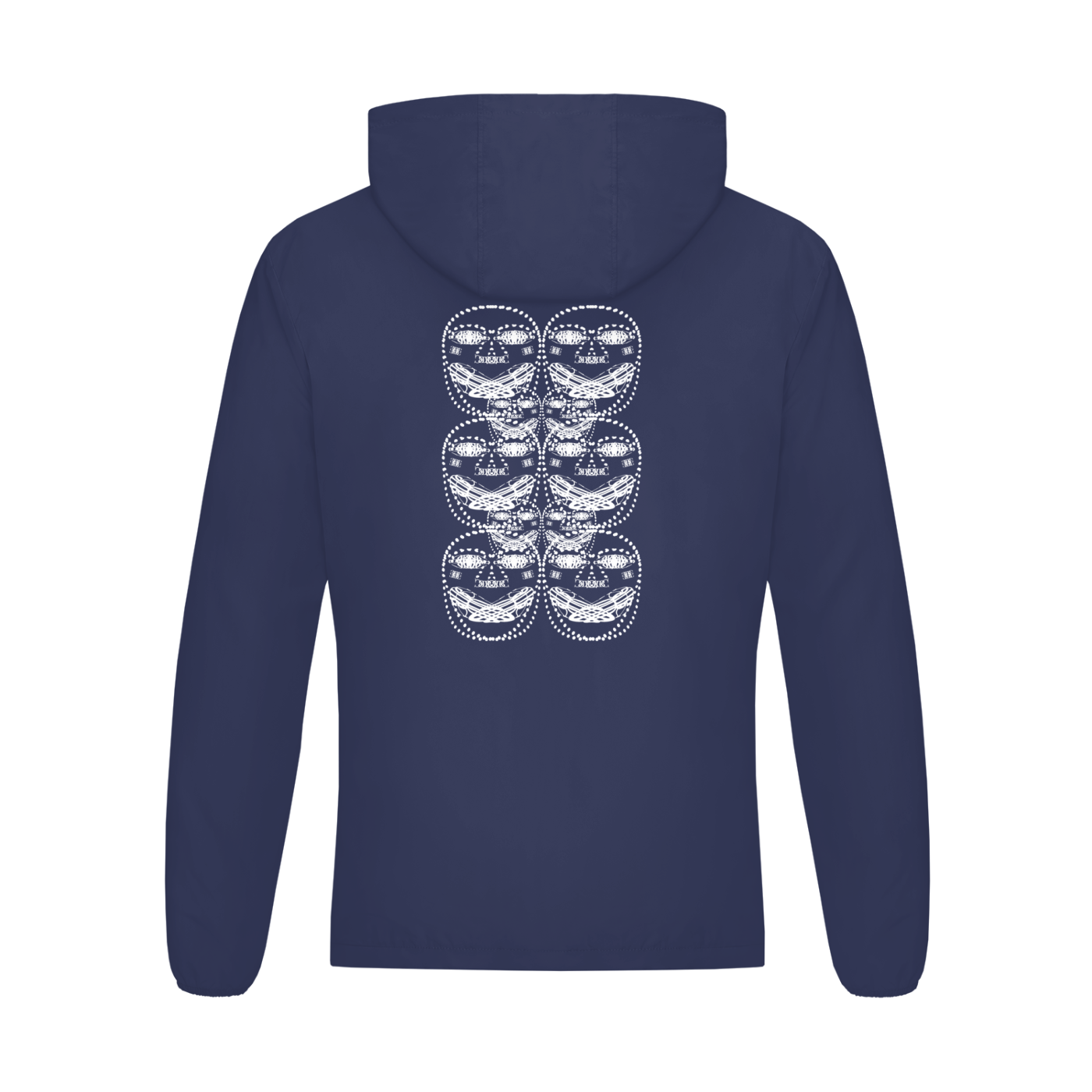 Beau Chaos Men's " BC Stack, Face Phase 2 & 3" Logo Soft Hooded Sports Jacket