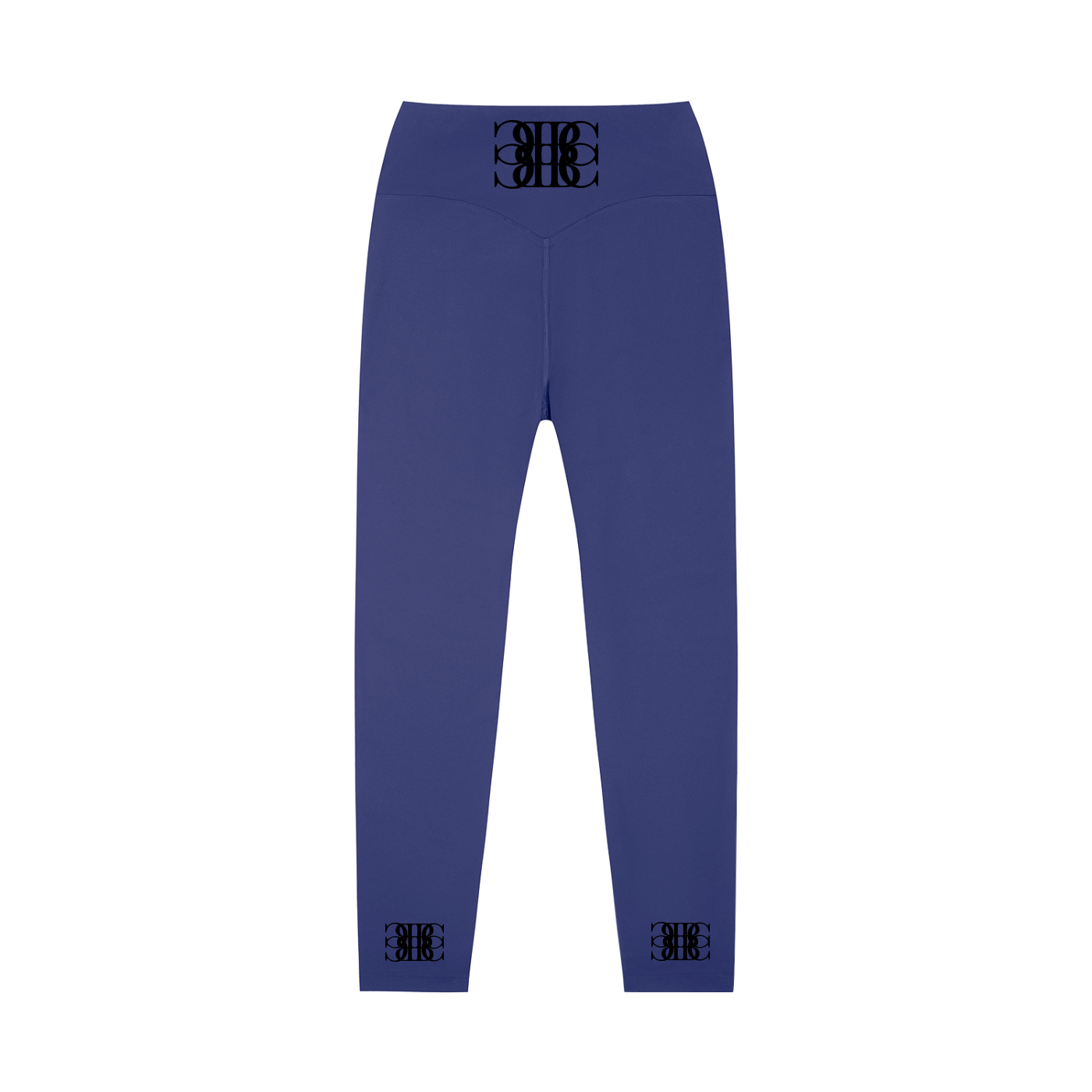 Beau Chaos Women's "BC Mirror" Logo High-Waisted Yoga Leggings