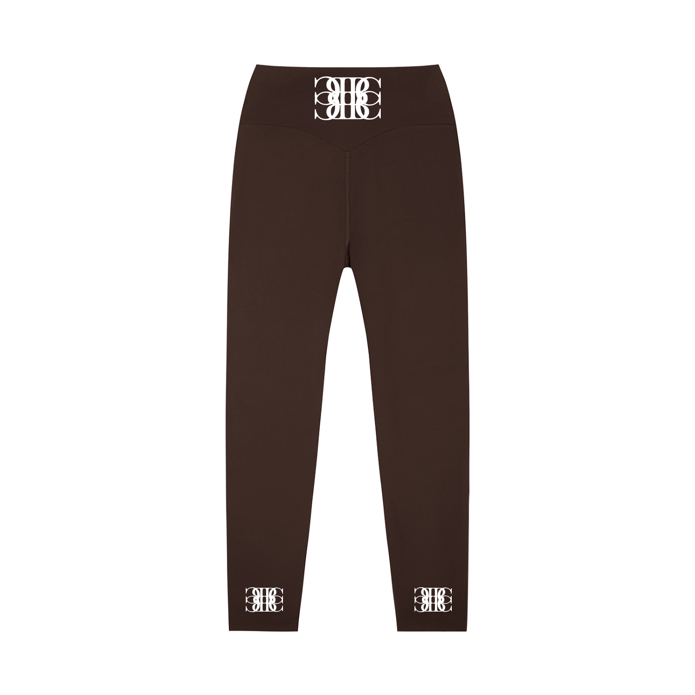 Beau Chaos Women's "BC Mirror" Logo High-Waisted Yoga Leggings