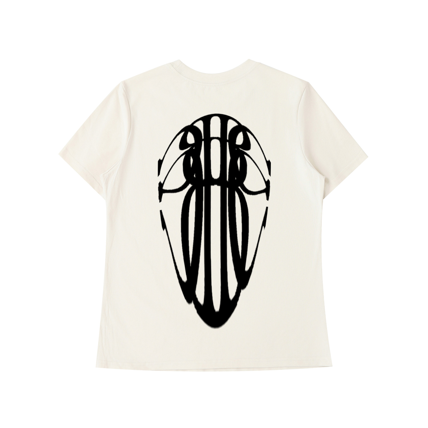 Beau Chaos Women's "Tall & Wide Stretch" Logo Standard Shoulder T-Shirt