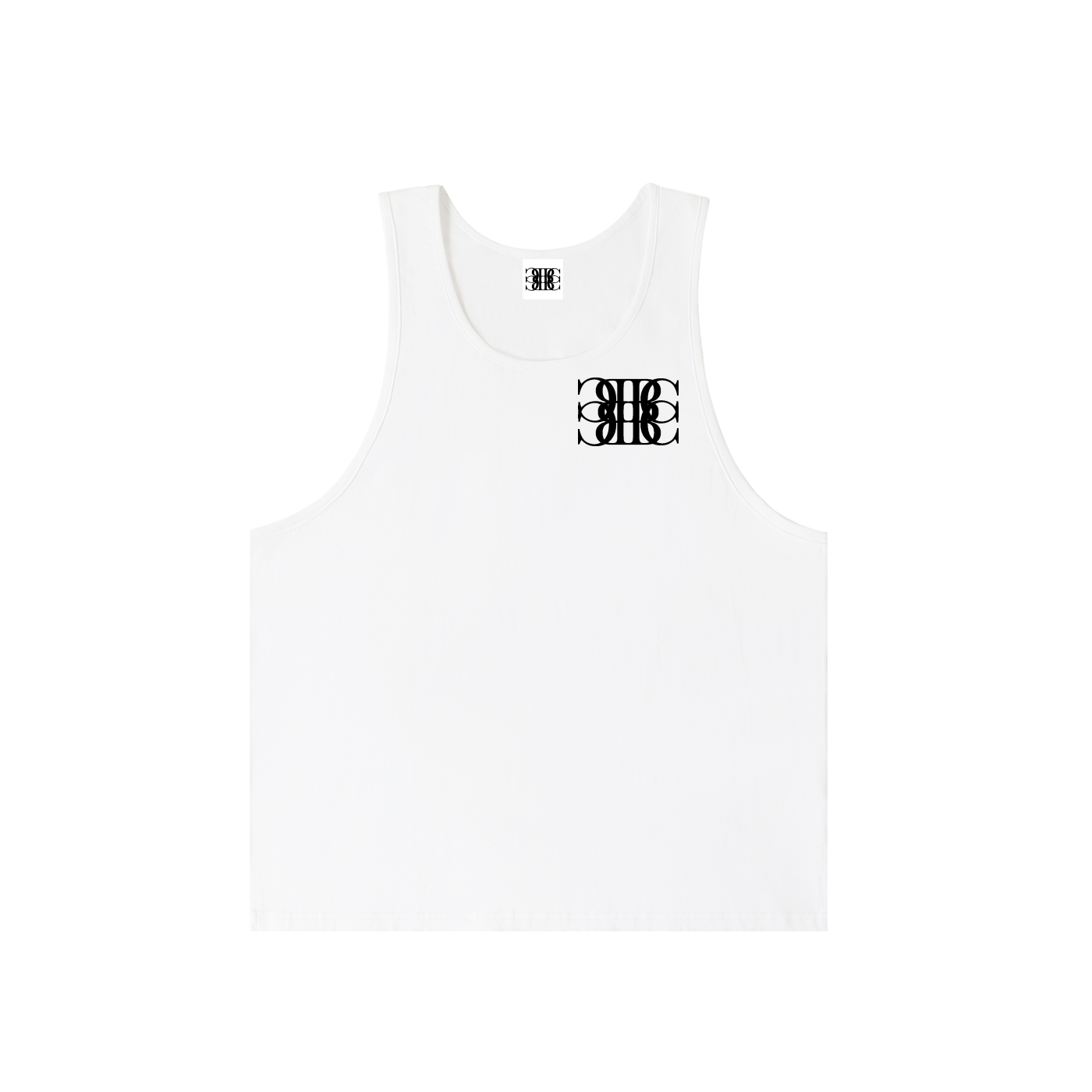 Beau Chaos Unisex " BC Mirror & BC Stack" Logo Loose Tank Top