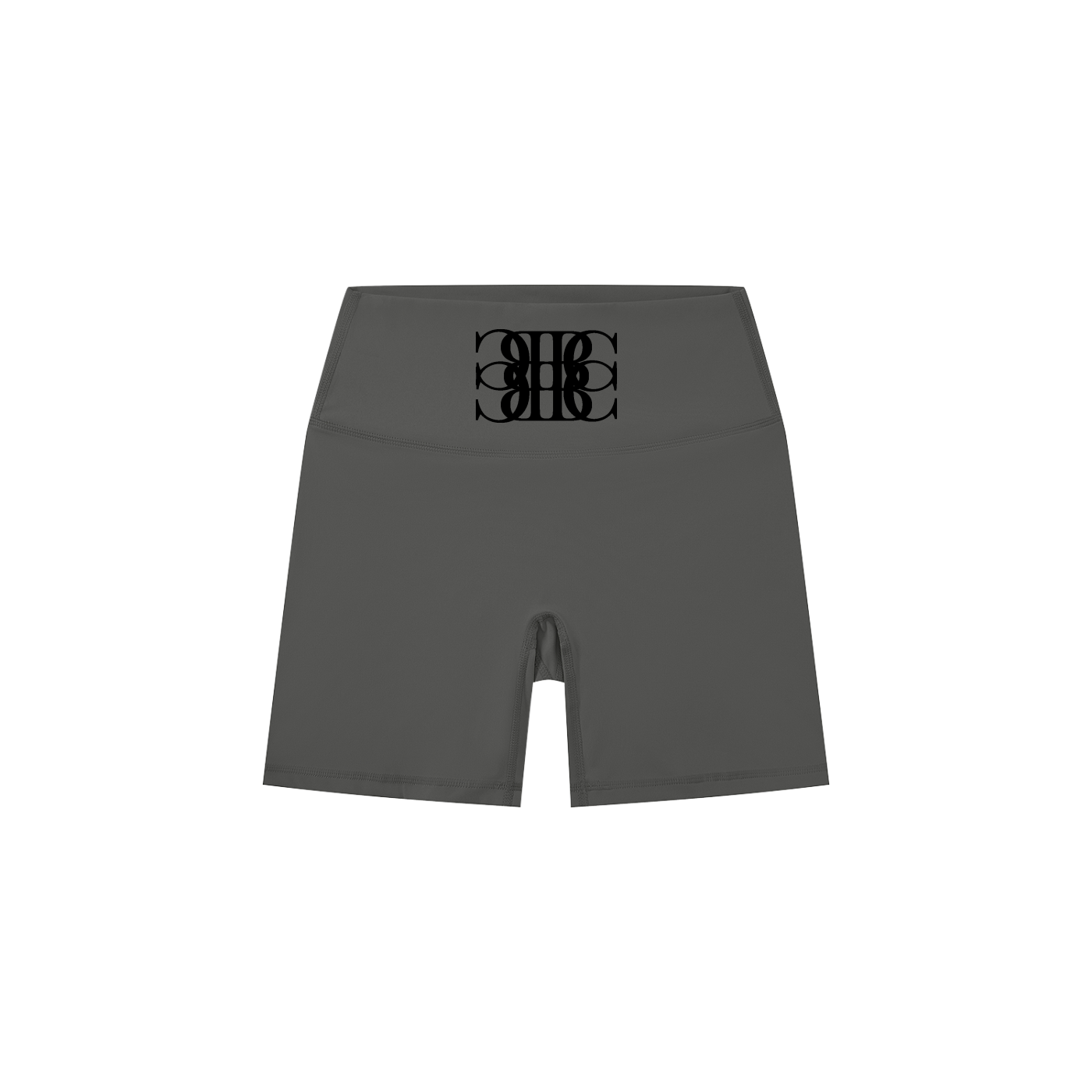 Beau Chaos Women's "BC Mirror" Logo High-Waisted Biker Shorts