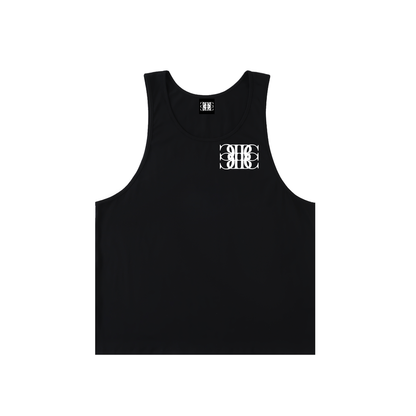 Beau Chaos Unisex " BC Mirror & BC Stack" Logo Loose Tank Top