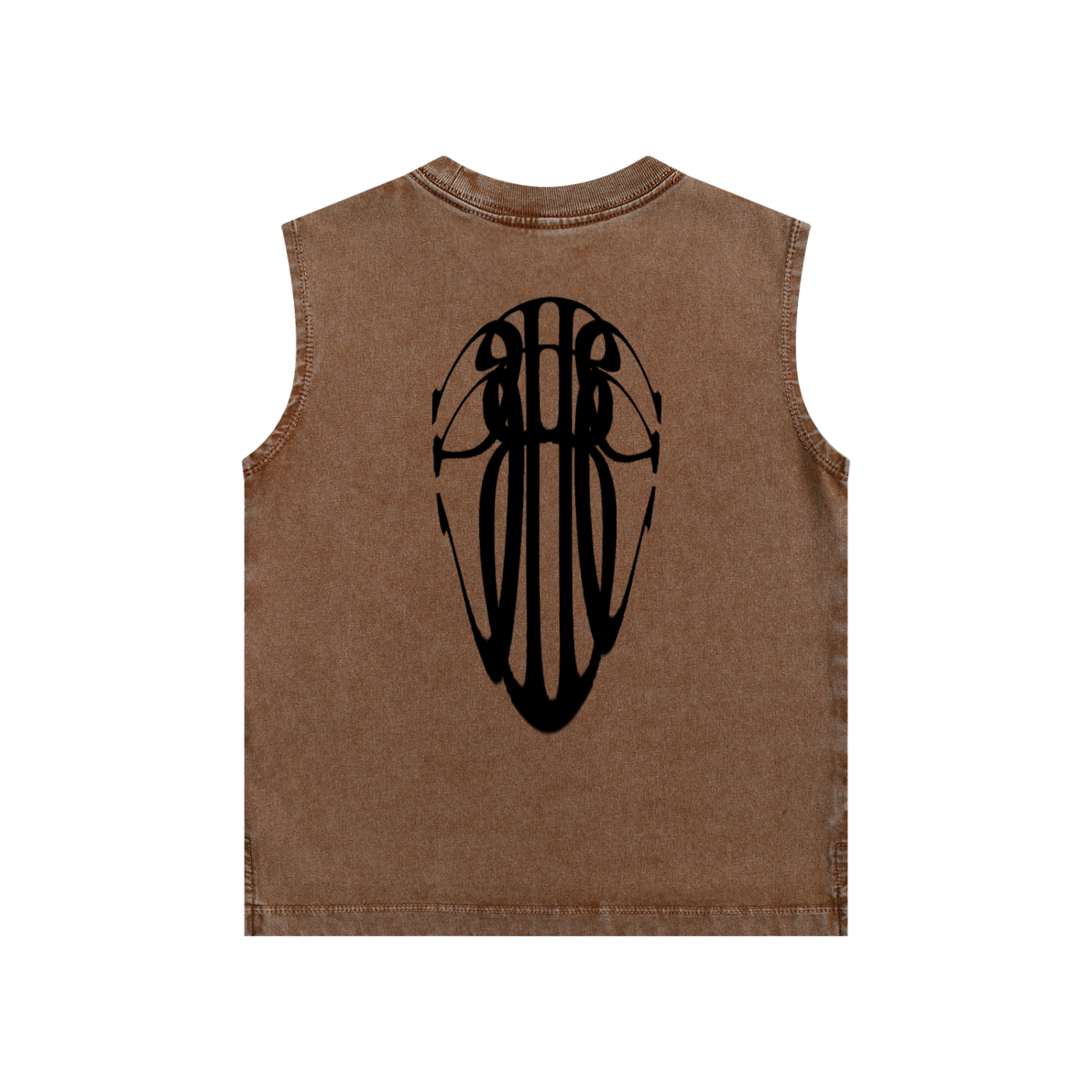 Beau Chaos Kids' "Tall & Wide Stretch" Logo Snow Washed Tank Top