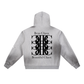 Beau Chaos Unisex "Tall Stretch & BC Stack" Logo Sun Fade Frayed Hoodie