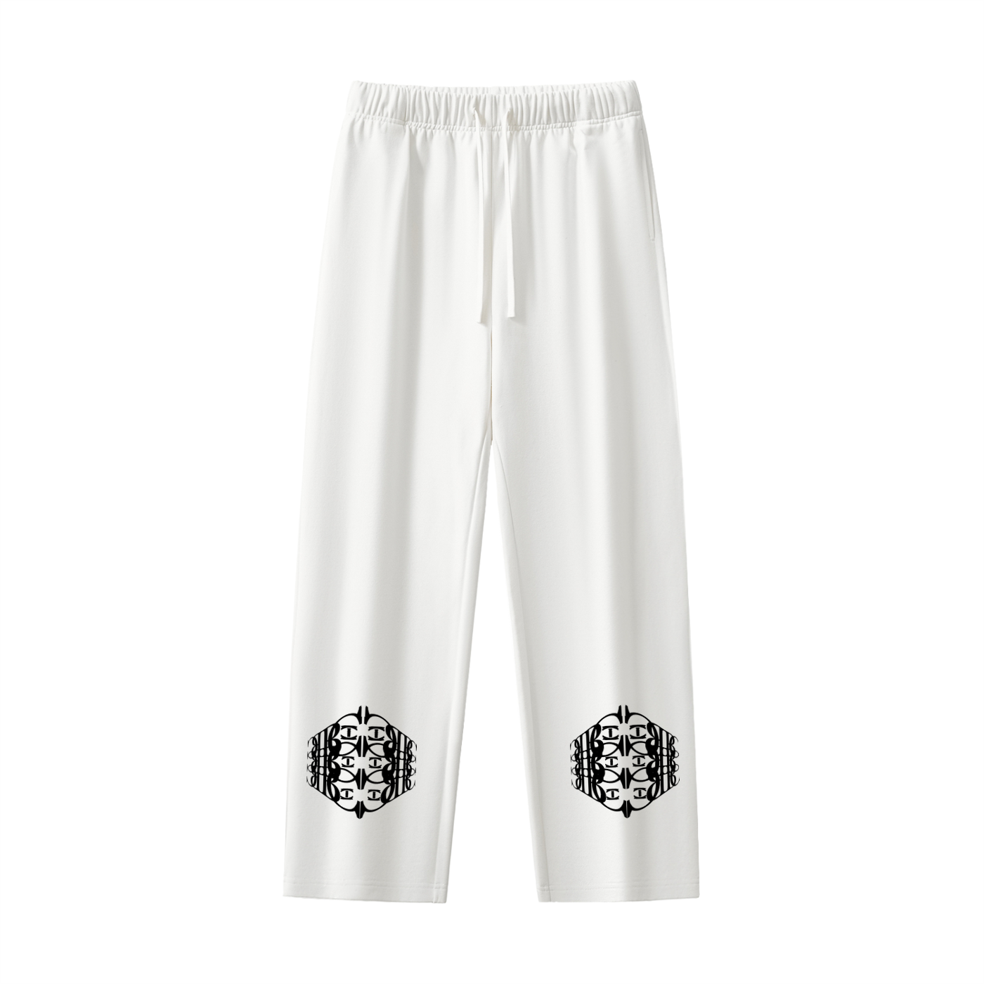 Beau Chaos Unisex "BC Perspective" Logo Heavyweight Straight-Leg Sweatpants