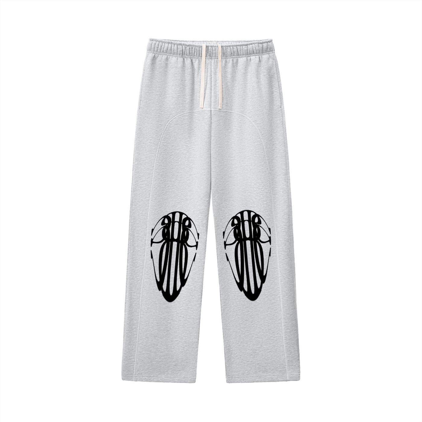Beau Chaos Unisex "Tall Stretch" Logo Contrast-Stitched Sweatpants
