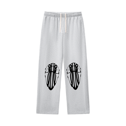 Beau Chaos Unisex "Tall Stretch" Logo Contrast-Stitched Sweatpants