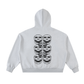 Beau Chaos Men's "BC Stack, Face Phase 2 & 3" Logo Full-Zip Boxy Hoodie
