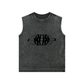 Beau Chaos Kids' "Tall & Wide Stretch" Logo Snow Washed Tank Top