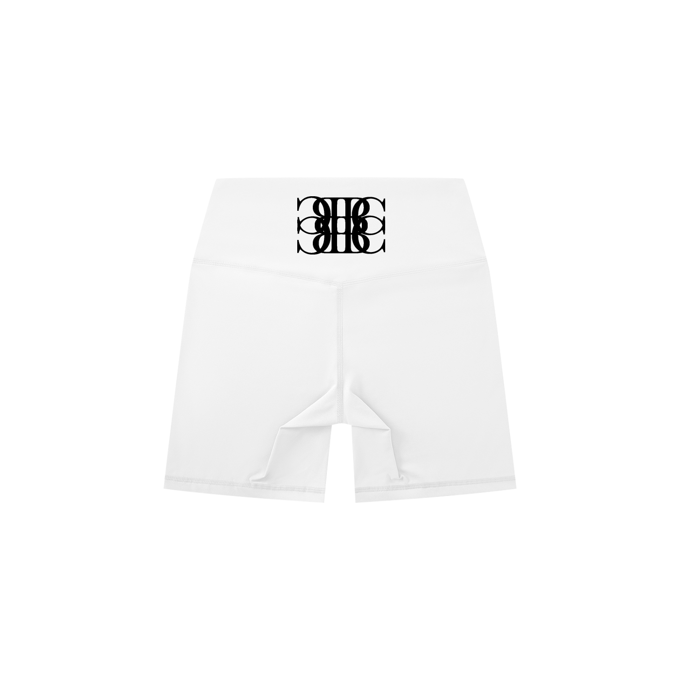 Beau Chaos Women's "BC Mirror" Logo High-Waisted Biker Shorts