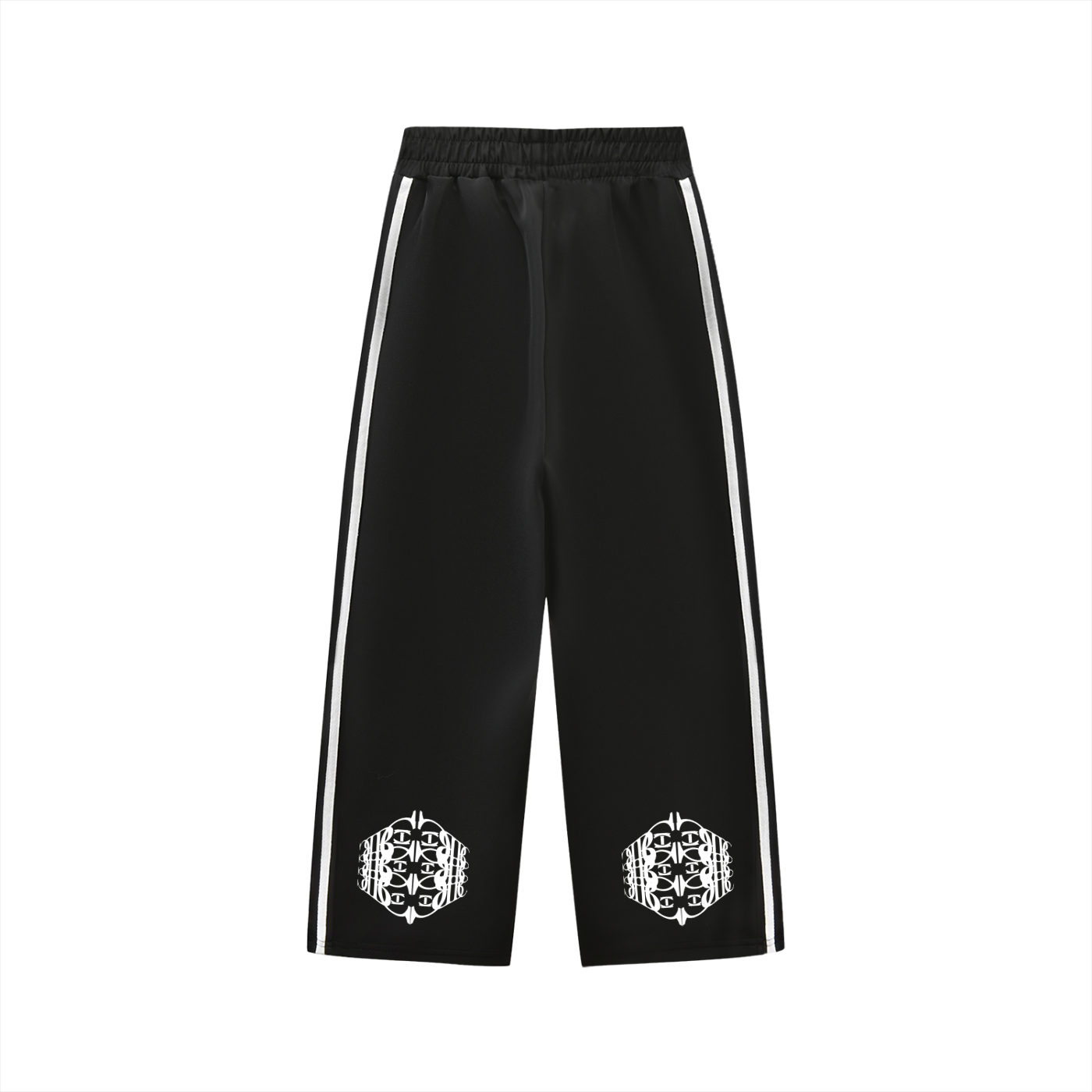 Beau Chaos Kids’ "BC Perspective" Logo Contrast Tape Sweatpants