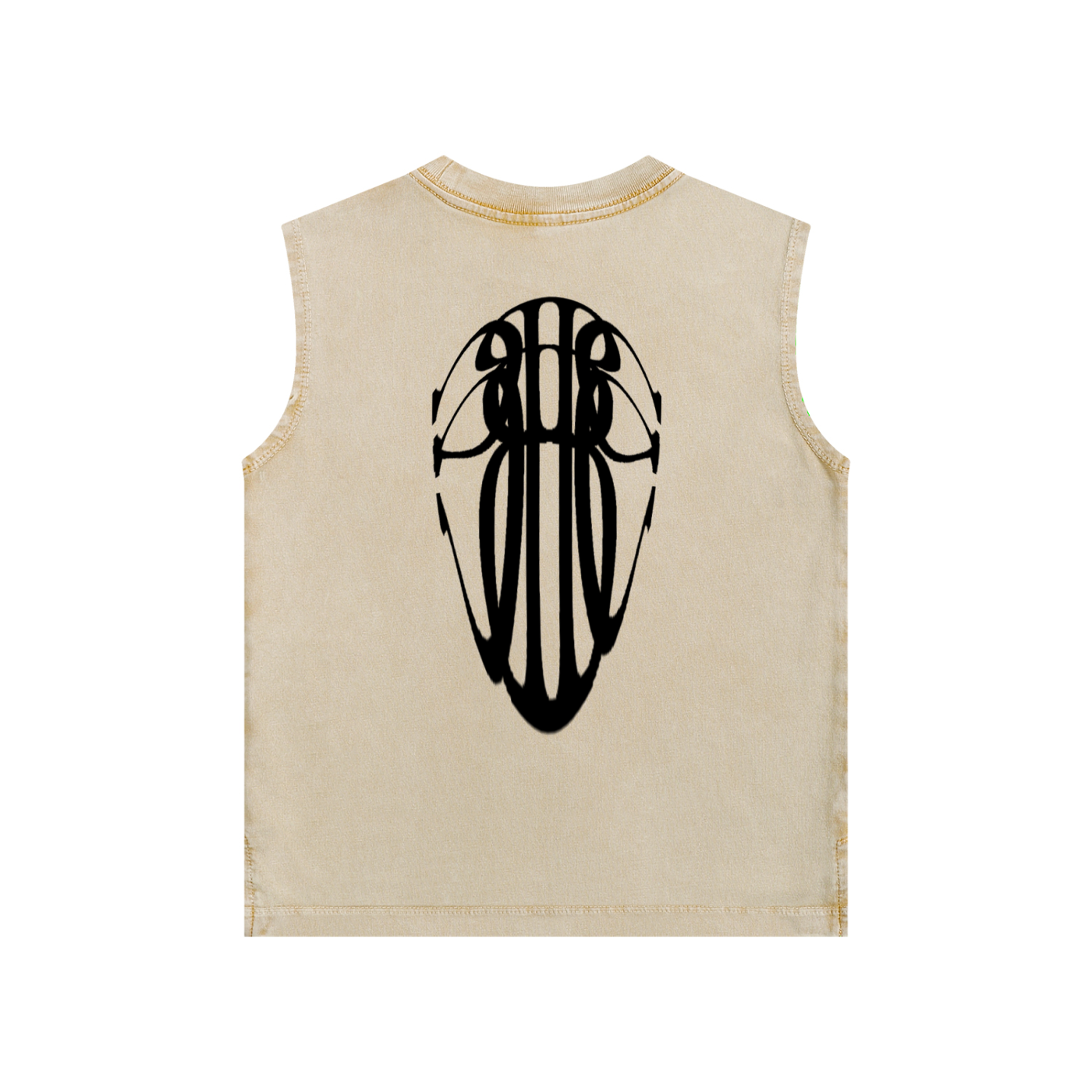 Beau Chaos Kids' "Tall & Wide Stretch" Logo Snow Washed Tank Top