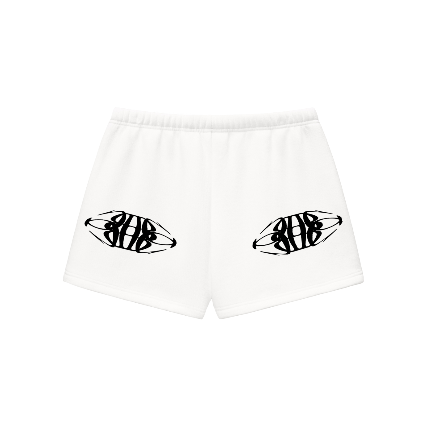 Beau Chaos Women's "Name & Wide Stretch" Logo Drawstring Sweatshorts