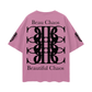 Beau Chaos Unisex "Face Phase 3, Tall Stretch & BC Stack" Logo Streetwear Loose Drop Shoulder T-Shirt