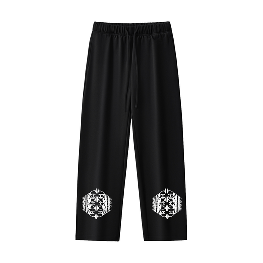 Beau Chaos Unisex "BC Perspective" Logo Heavyweight Straight-Leg Sweatpants